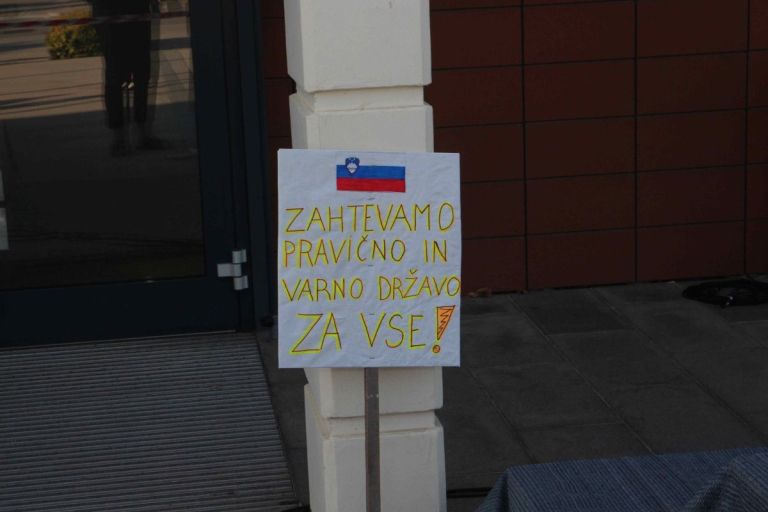 protest, romska-problematika