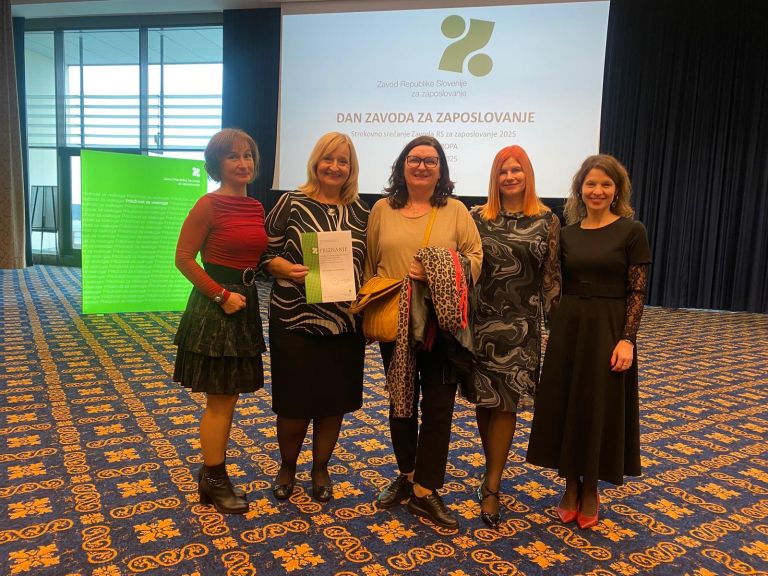 upi-ljudska-univerza-zalec, dan-zavoda-za-zaposlovanje, zavod-rs-za-zaposlovanje, priznanje