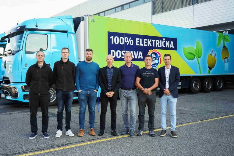 trgovine, električna dostava