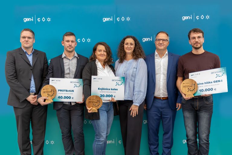 V družbi GEN-I so drugo leto zapored izbrali najobetavnejše trajnostne projekte, ki jim bodo namenili 100.000 evrov podpore.jpg