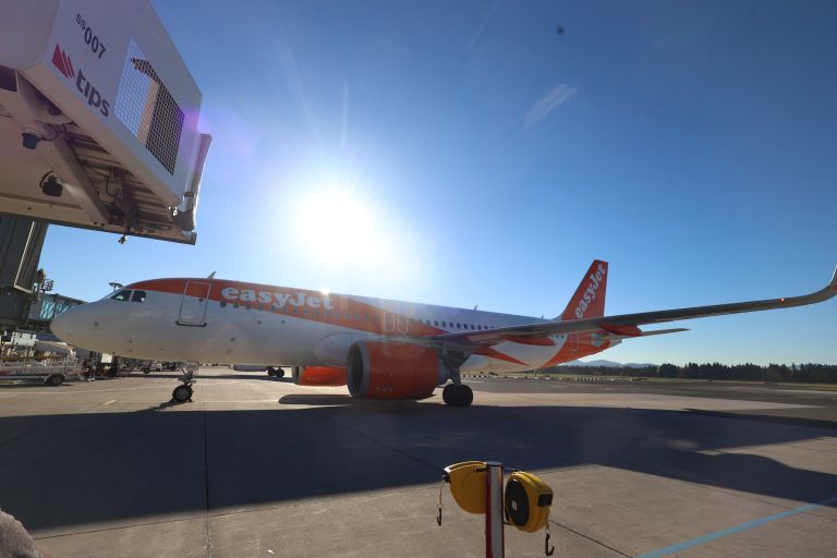 letalisce, brnik, easyjet