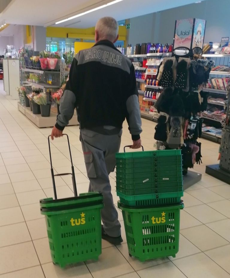 Varnostnik v trgovini