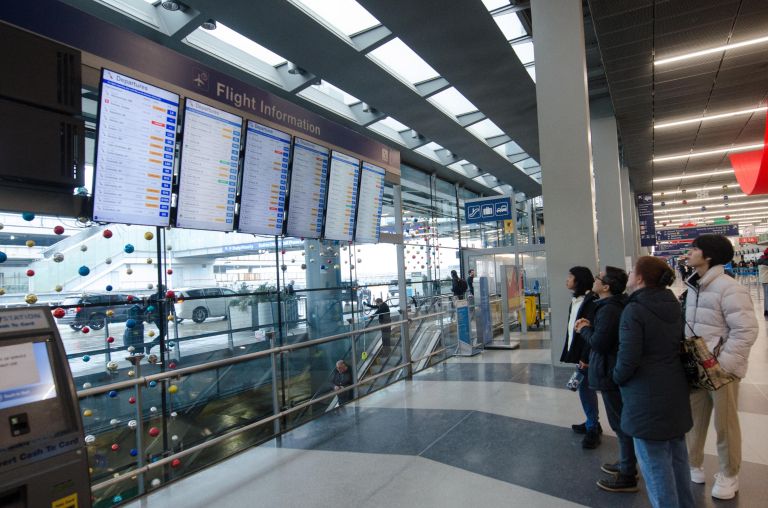 letališče, odpoved, čakanje, čakalnica, potnik, letalo