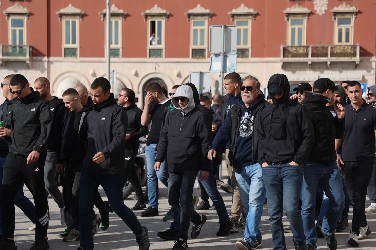 split, torcida, protest