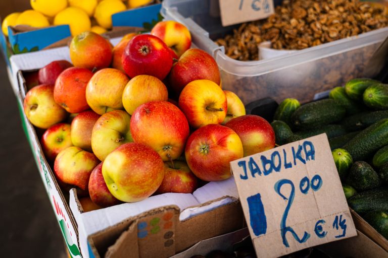 jabolka, tržnica-murska-sobota