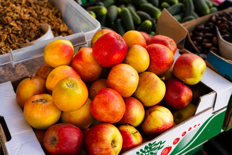 jabolka, tržnica-murska-sobota