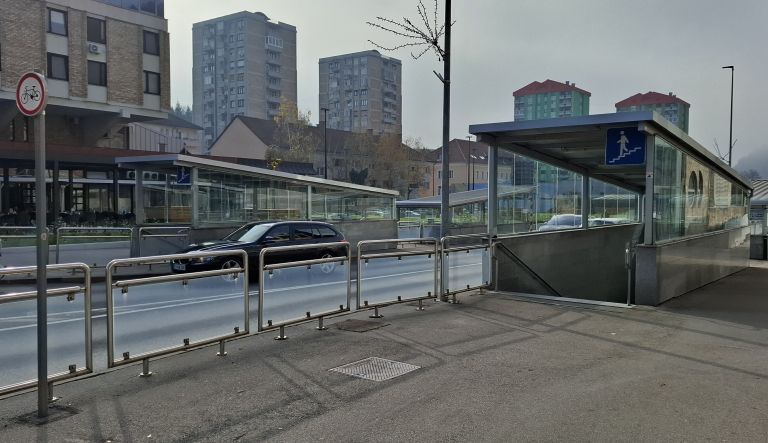 trbovlje, trg-revolucije, podhod