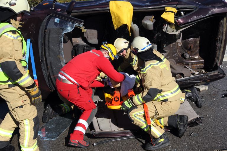 Simulacija prometne nesreče