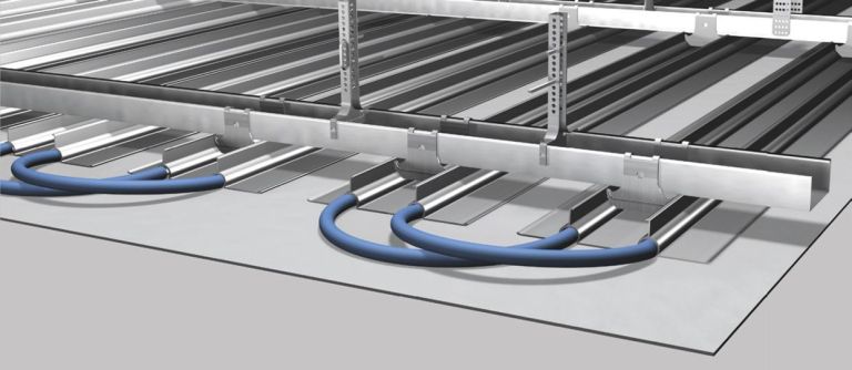 stropno-hlajenje, stropno-ogrevanje, hlajenje, ogrevanje