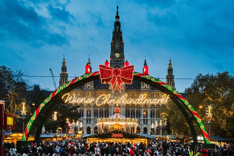 praznični sejem, božič, advent, Dunaj
