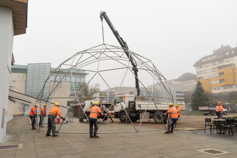 trg-kulture, murska-sobota, iglu, kupola