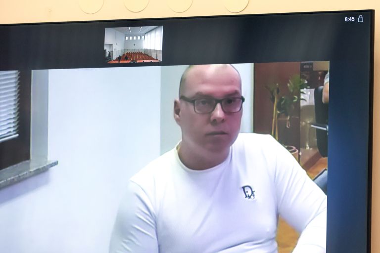 Obtoženi Uroš Vozlič