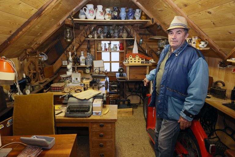 alojz-dobovisek, zbiratelj, sentjur, laporje