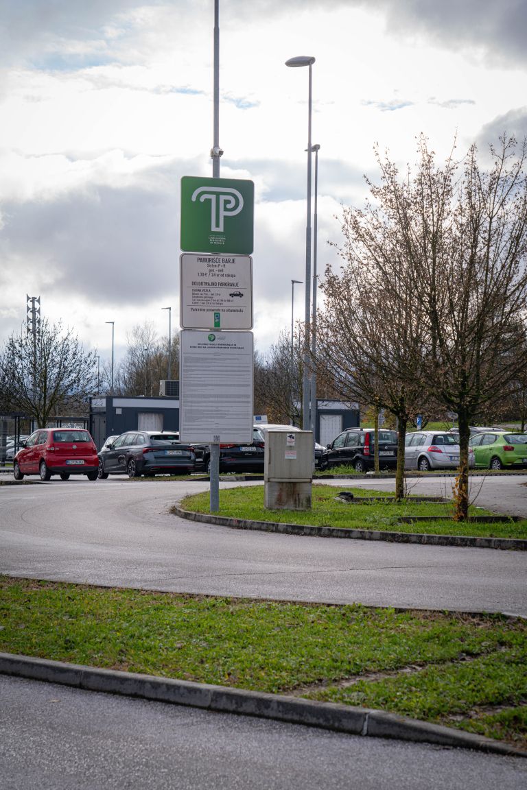 P+R, parkrišče, Ljubljana