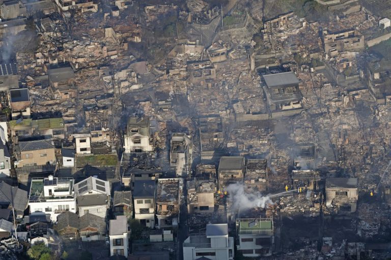 pozar, oita, japonska