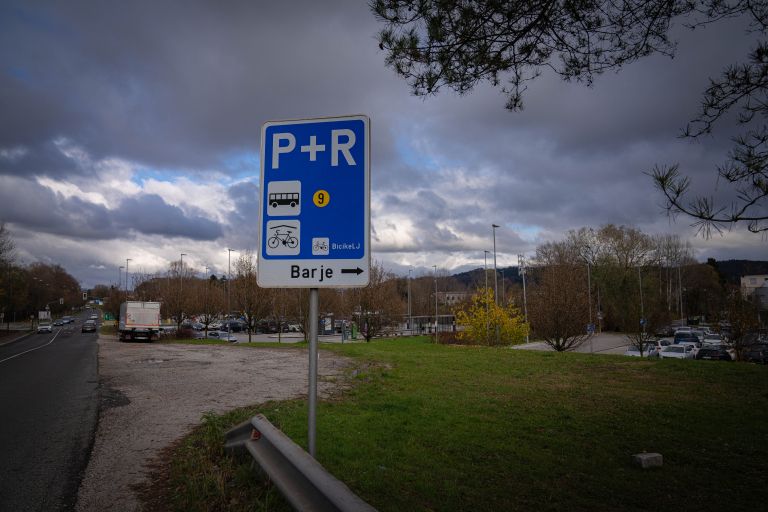 P+R, parkrišče, Ljubljana
