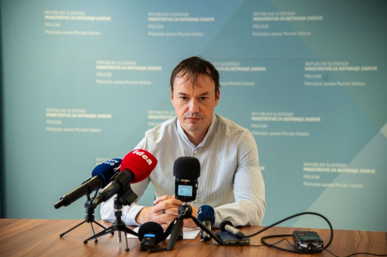 požar-beltinci, policije