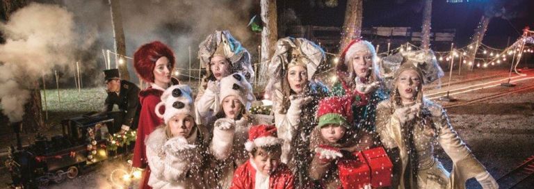 čarobni december, potovanje z vlakom