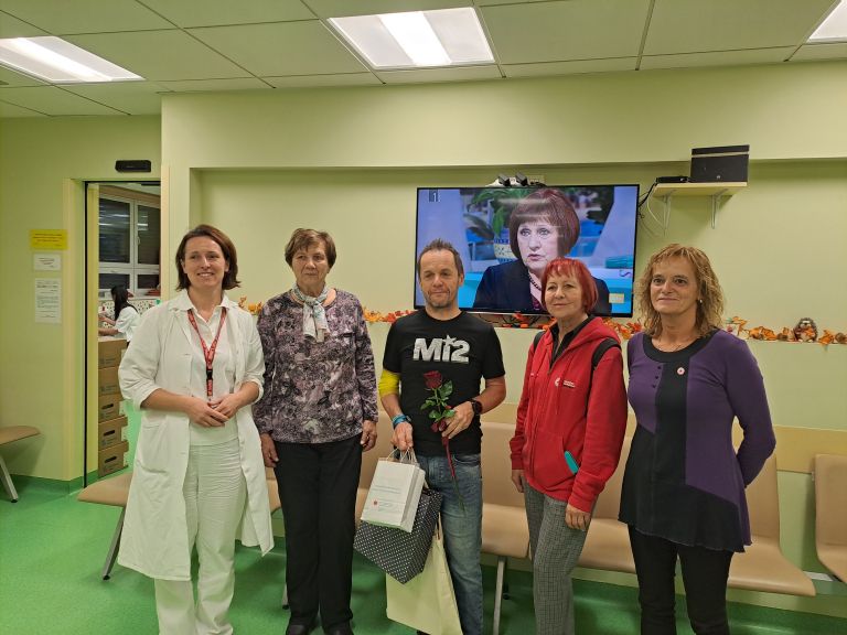 Erik Kraševec ob prejemu čestitk