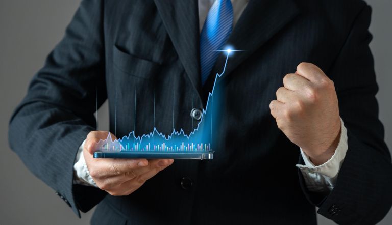 pasivni dohodek, rast delnic