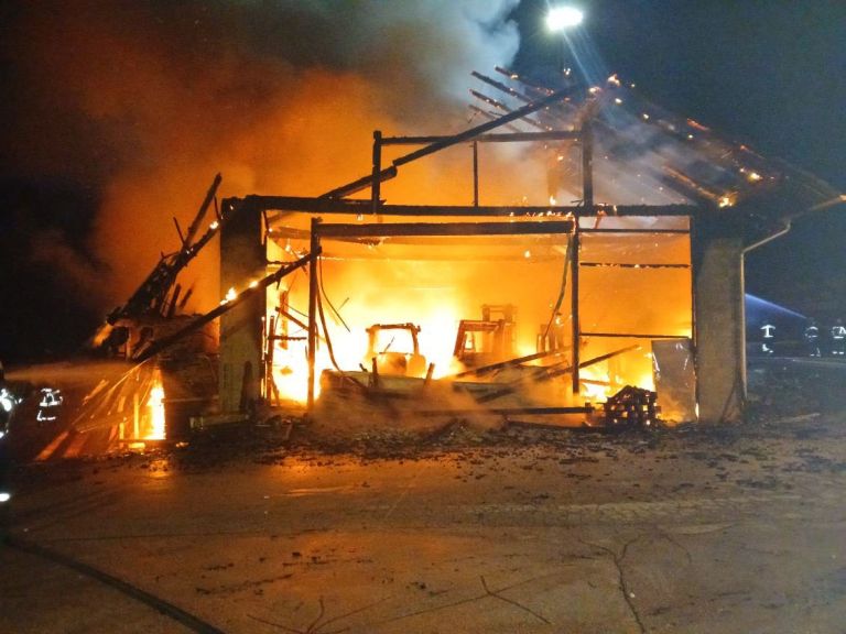 Požar pri družini Mulec na Legnu pri Slovenj Gradcu