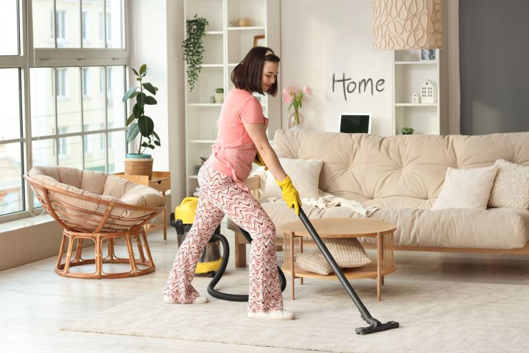 sesanje, pospravljanje, čiščenje doma