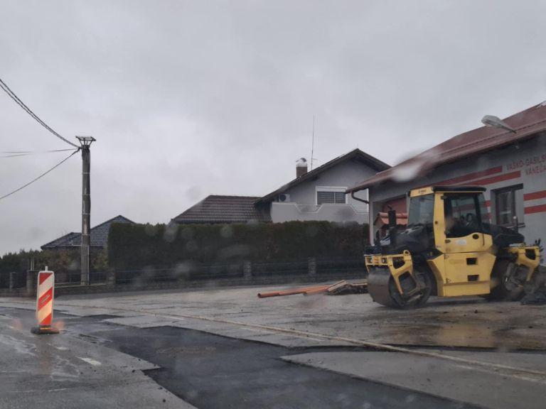 vaneča, kanalizacija, asfaltiranje