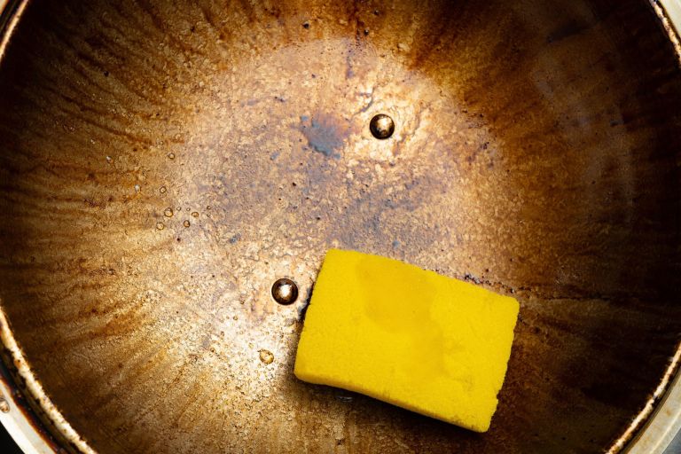 zazgana-posoda, gospodinjski-triki