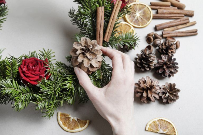 dekor-doma, bozicni-vencki