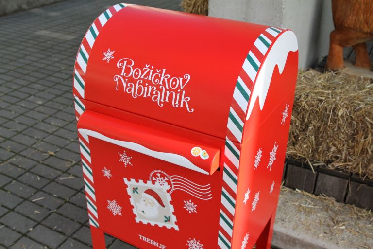 Božičkov nabiralnik v Trebnjem