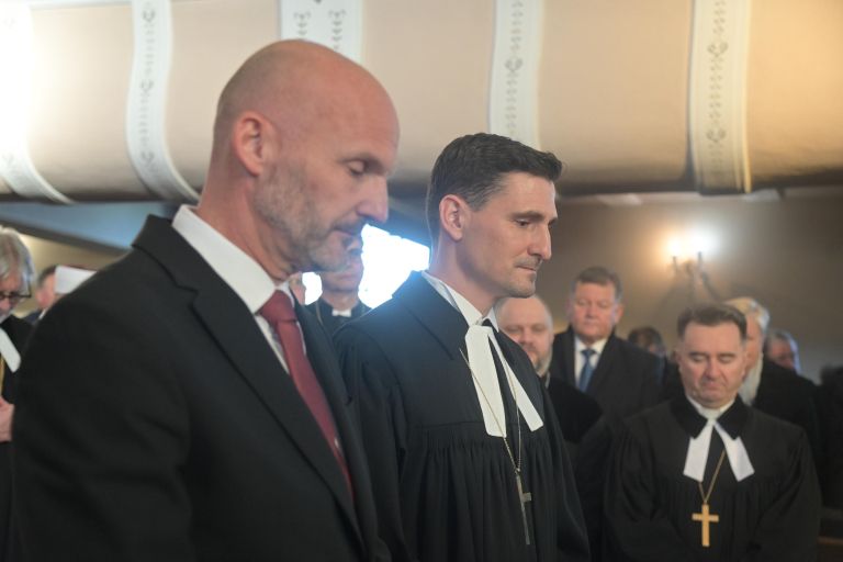 umestitev-škofa-aleksandra-erniše, aleksander-erniša, puconci-2025, evangeličanski-škof