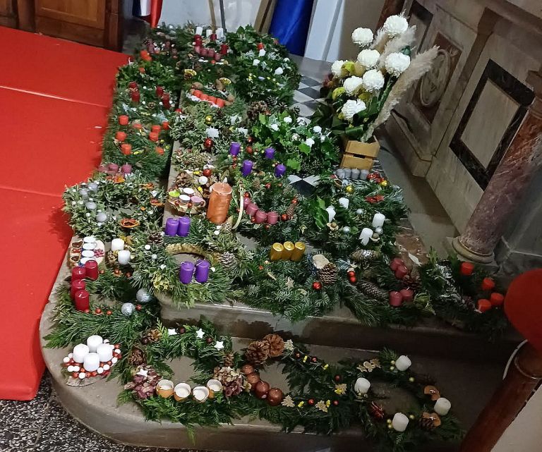 smarjeta, adventni-vencki, delavnica