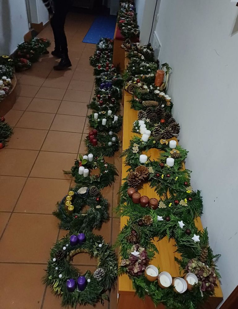 smarjeta, adventni-vencki, delavnica