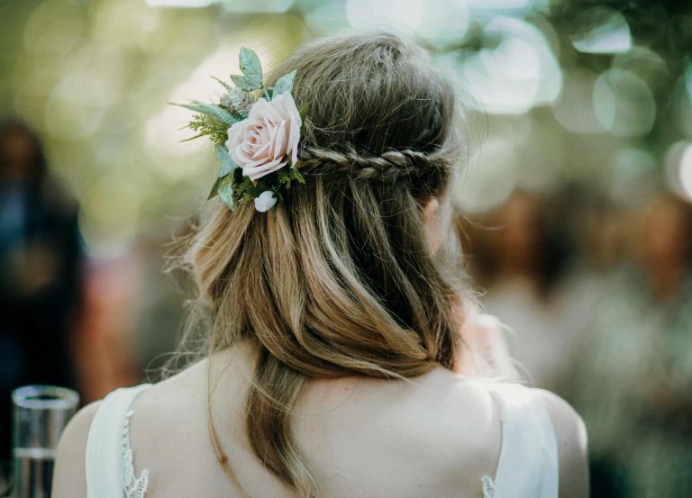 pletena krona, frizura