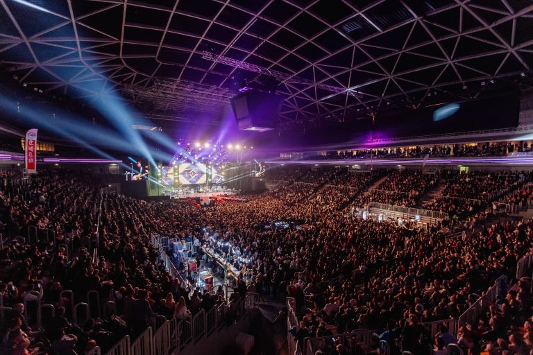 Koncert je bil tudi tokrat razprodan.