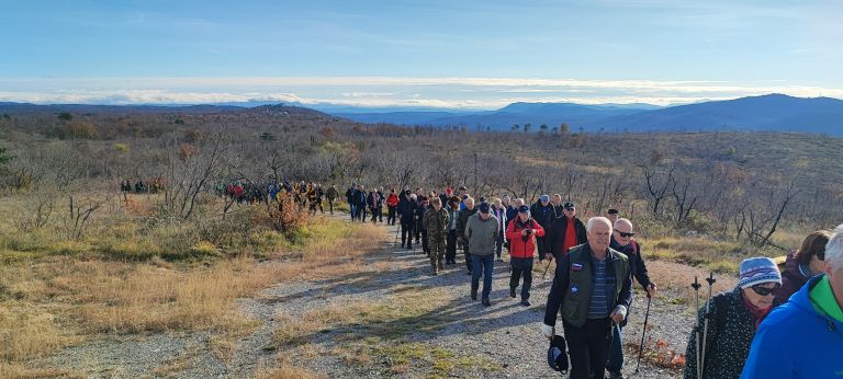 castniki, pohod, soska-fronta