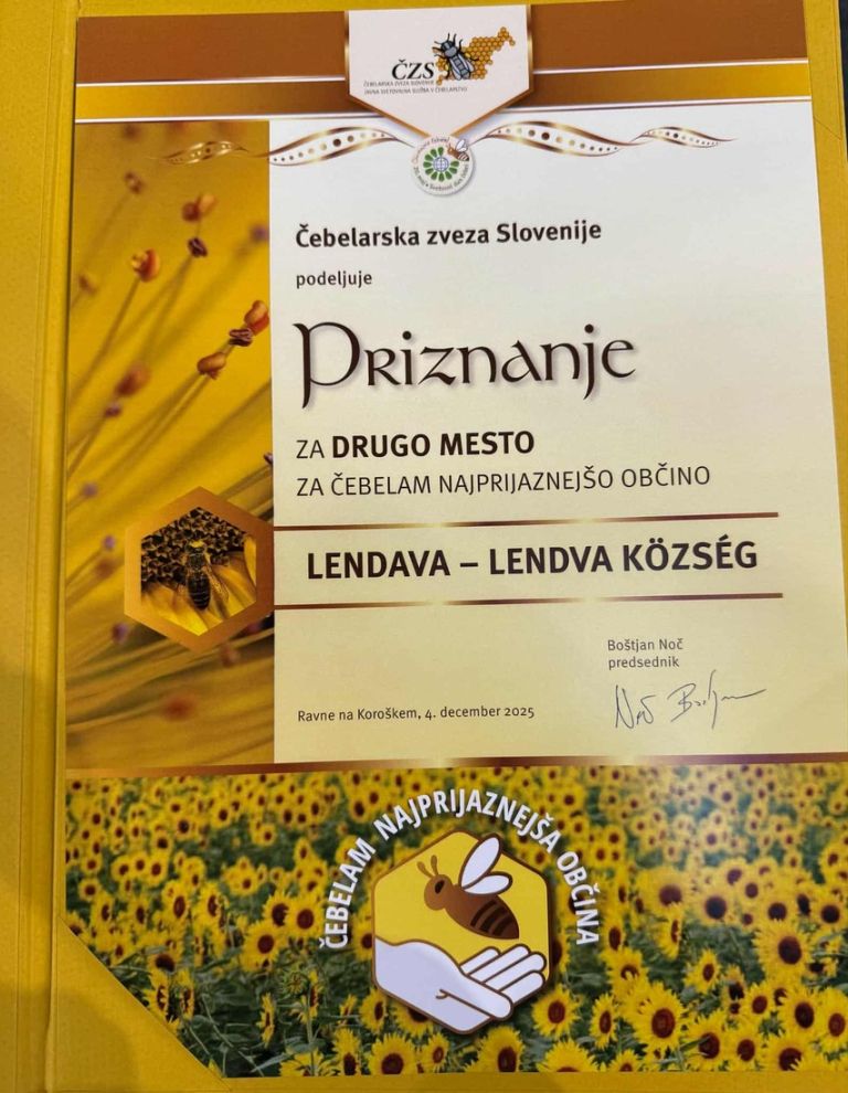 obcina-lendava, cebelam-prijazna-obcina