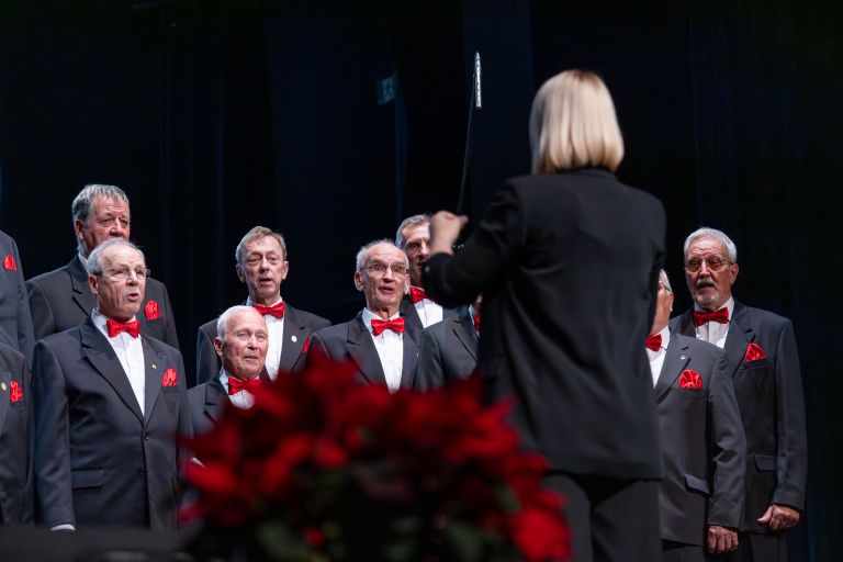 mopz-skladateljev-ipavcev-sentjur, koncert, 80-let, rado-marot, valentina-zidar