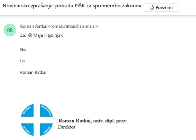 roman ratkai, odziv pišk