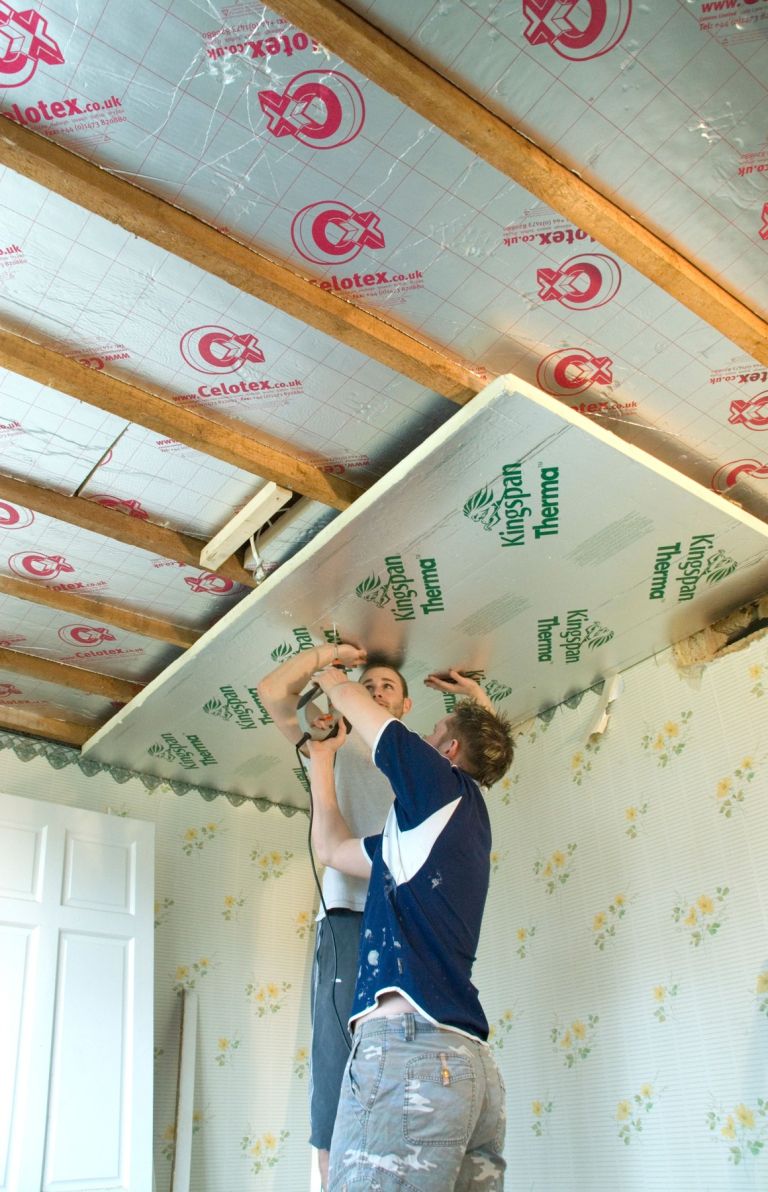 suhomontaza, toplotna-izolacija