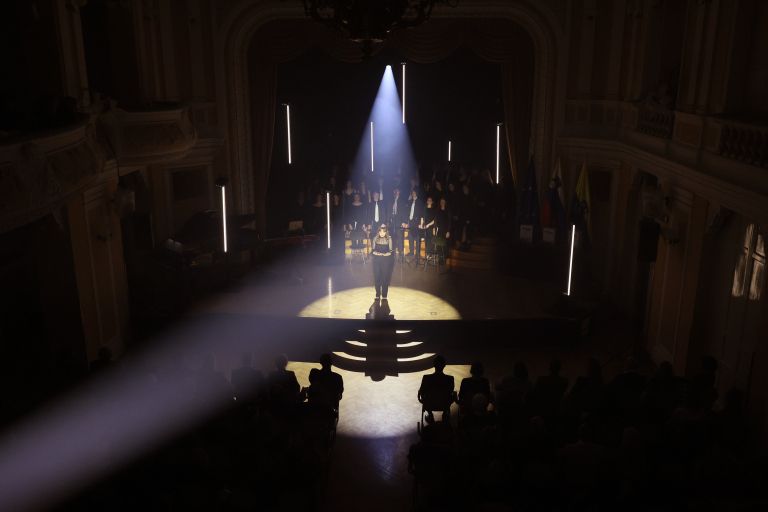 Podelitev celjskih zvezd pred leti