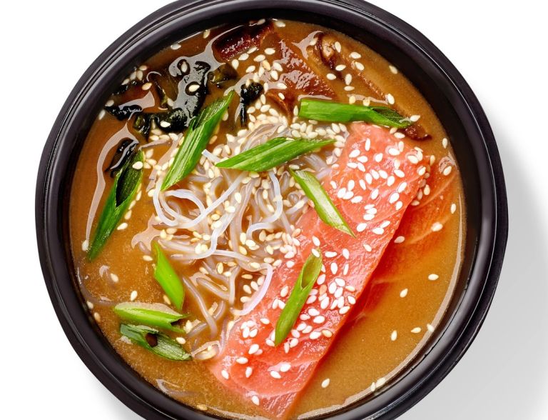 juha z lososom, azijska