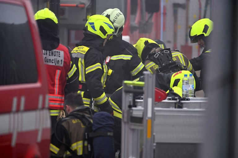 gasilci, pozar, ljubljana