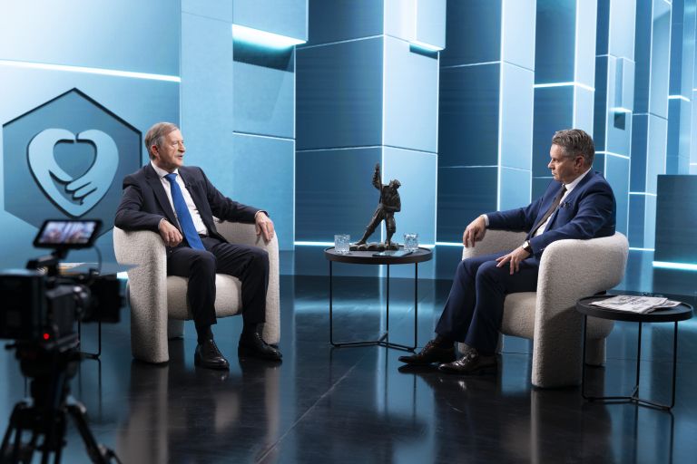 erjavec, vesel, oddaja, pogovorna