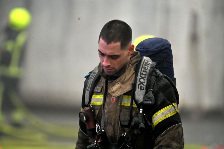 gasilci, pozar, ljubljana