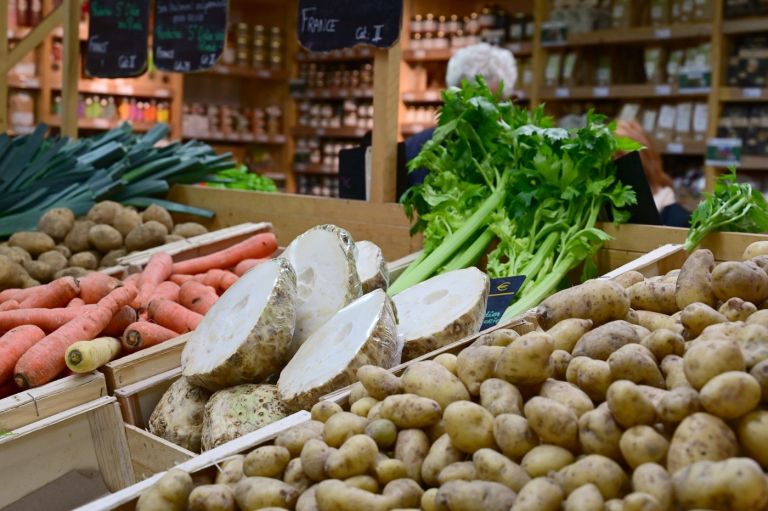 samooskrba tržnica zelenjava