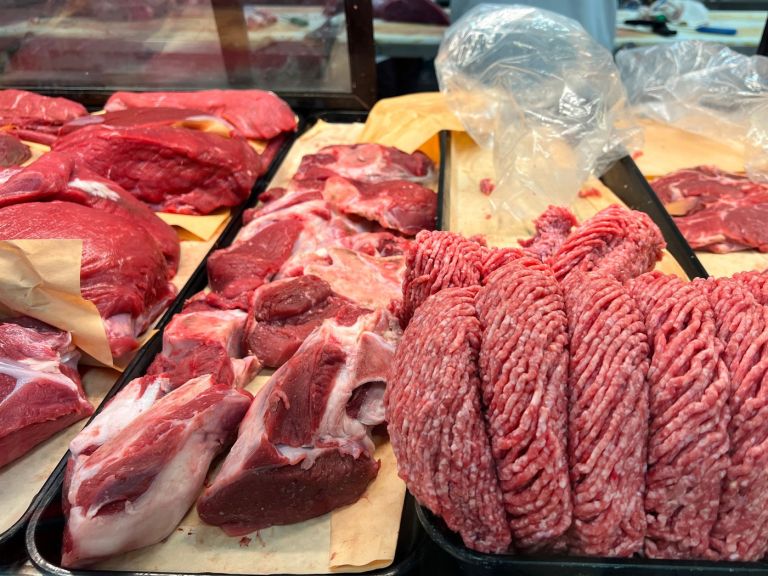 samooskrba meso mleto meso