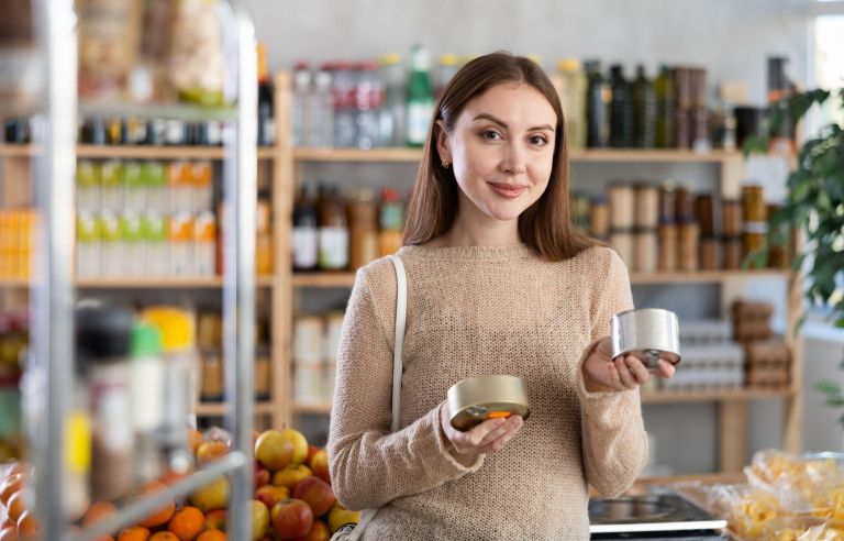 konzerva, nakup, deklaracija
