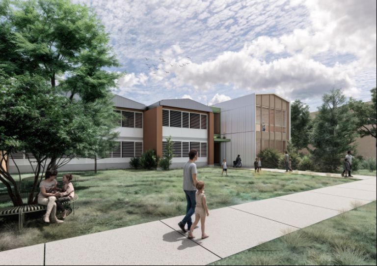 OŠ Glazija in predviden nov prizidek