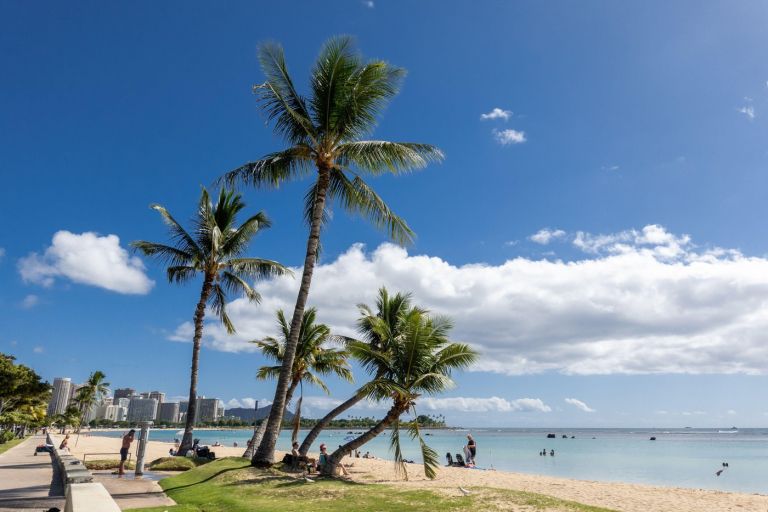 Honolulu Havaji morje